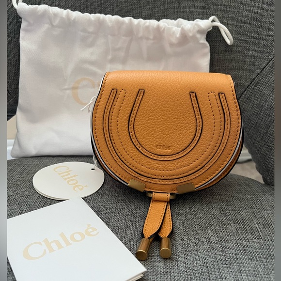 ❌❌ SOLD ❌❌NWT 🍑 Authentic Chloe Nano Marcie Bag - Picture 3 of 10